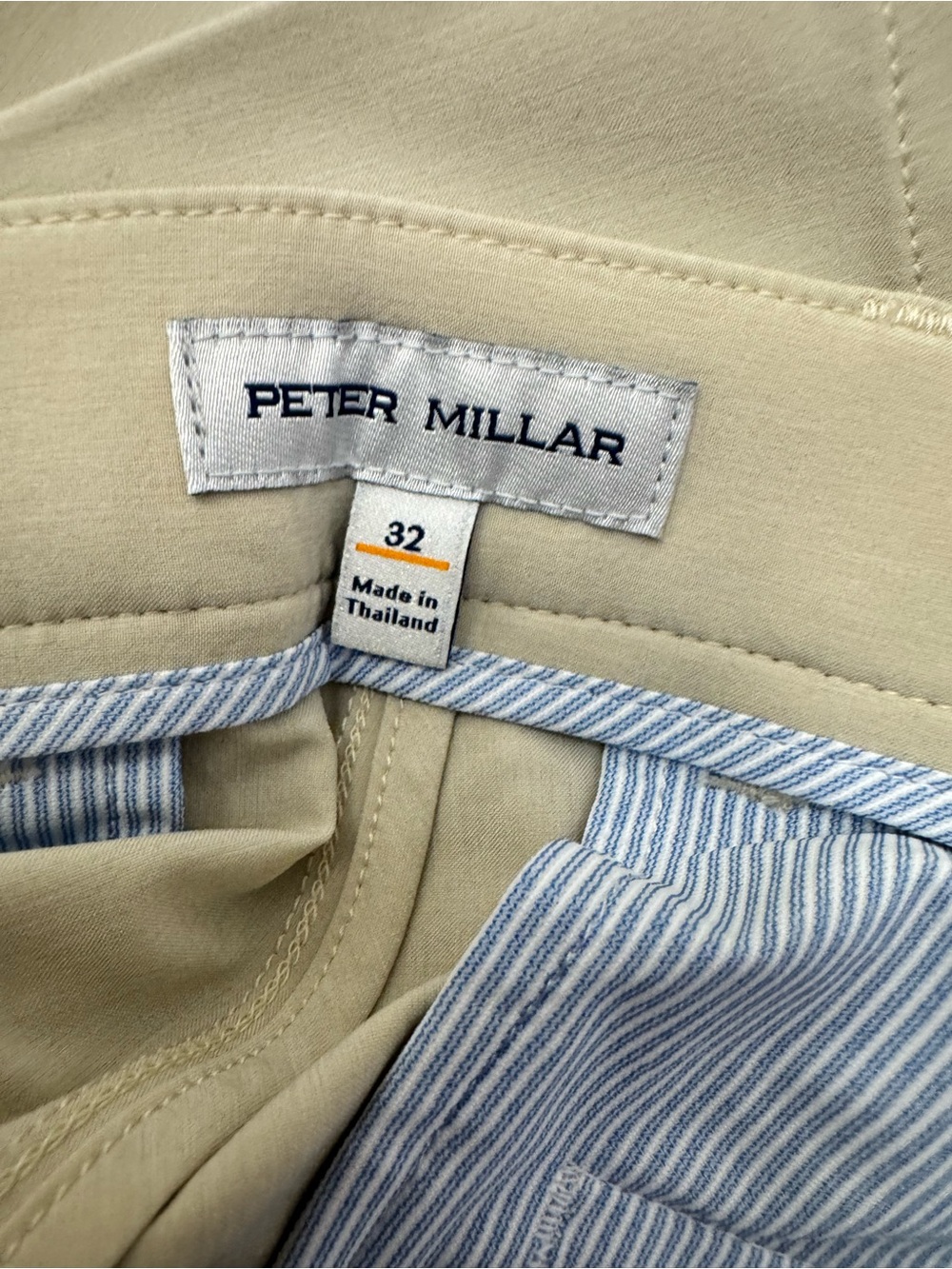 NWT Peter Millar Sand/Tan/Khaki Shackleford shorts | 4 way stretch